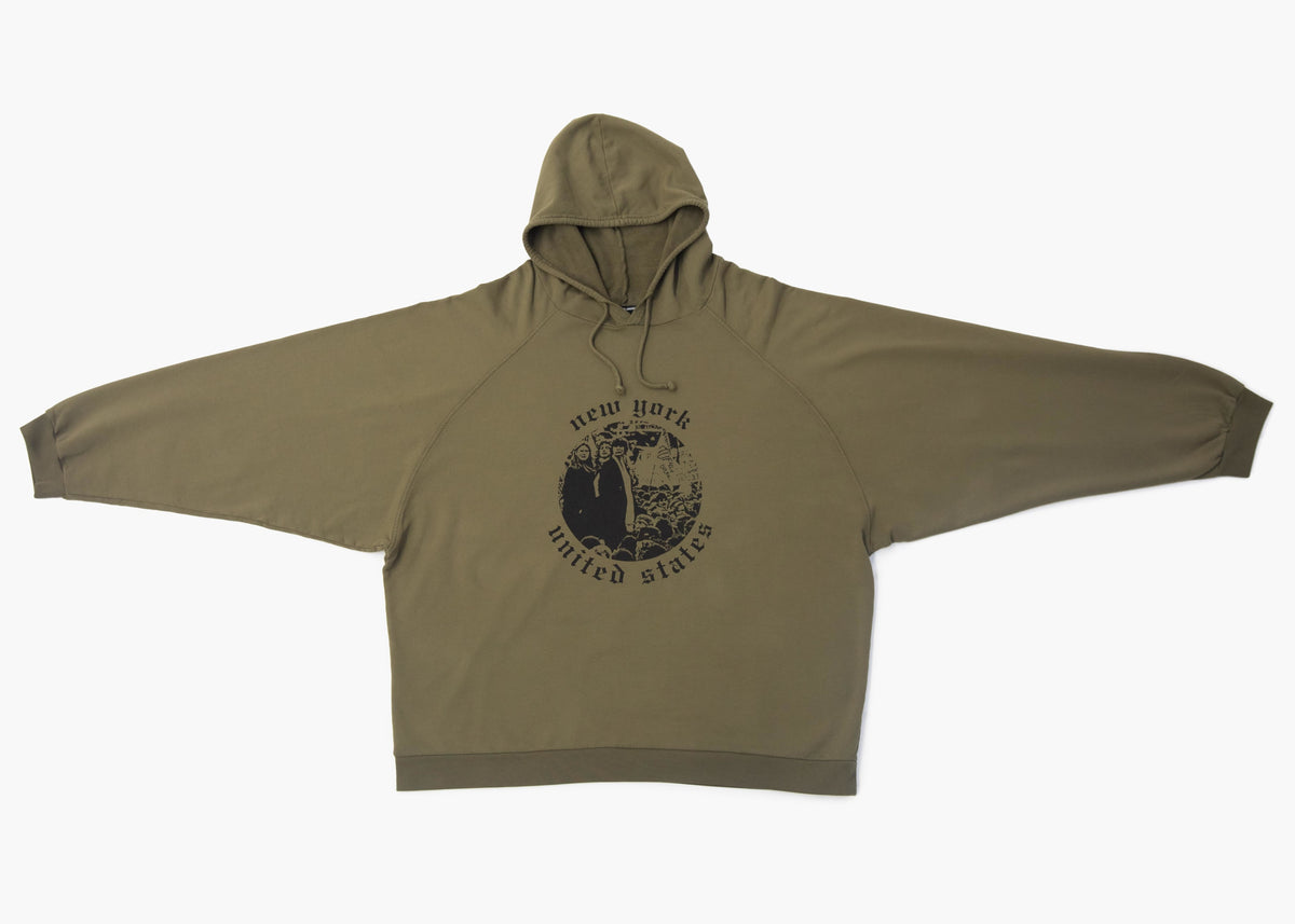 RAF SIMONS REDUX AW01 NEW YORK HOODIE – History of My World