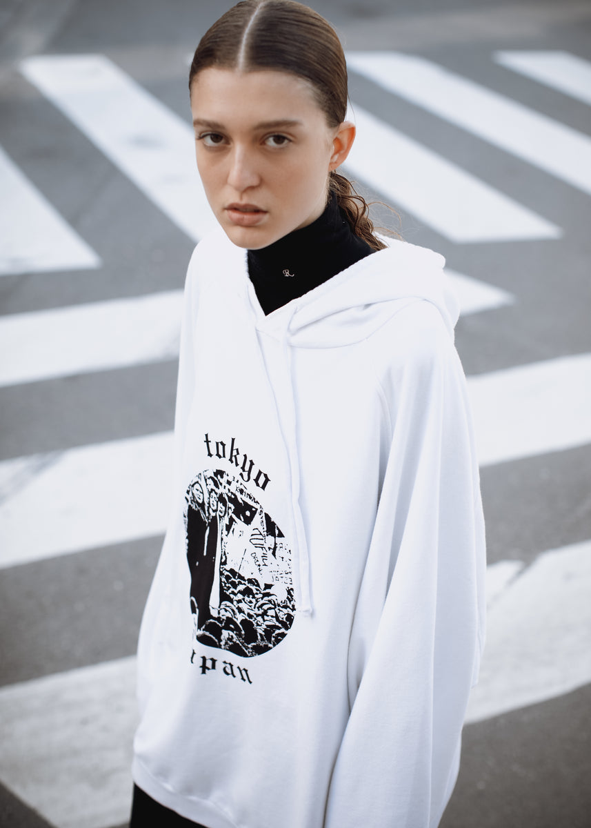 RAF SIMONS REDUX AW01 TOKYO HOODIE History of My World